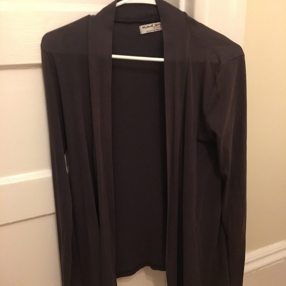 Michael Stars dark grey cardigan
